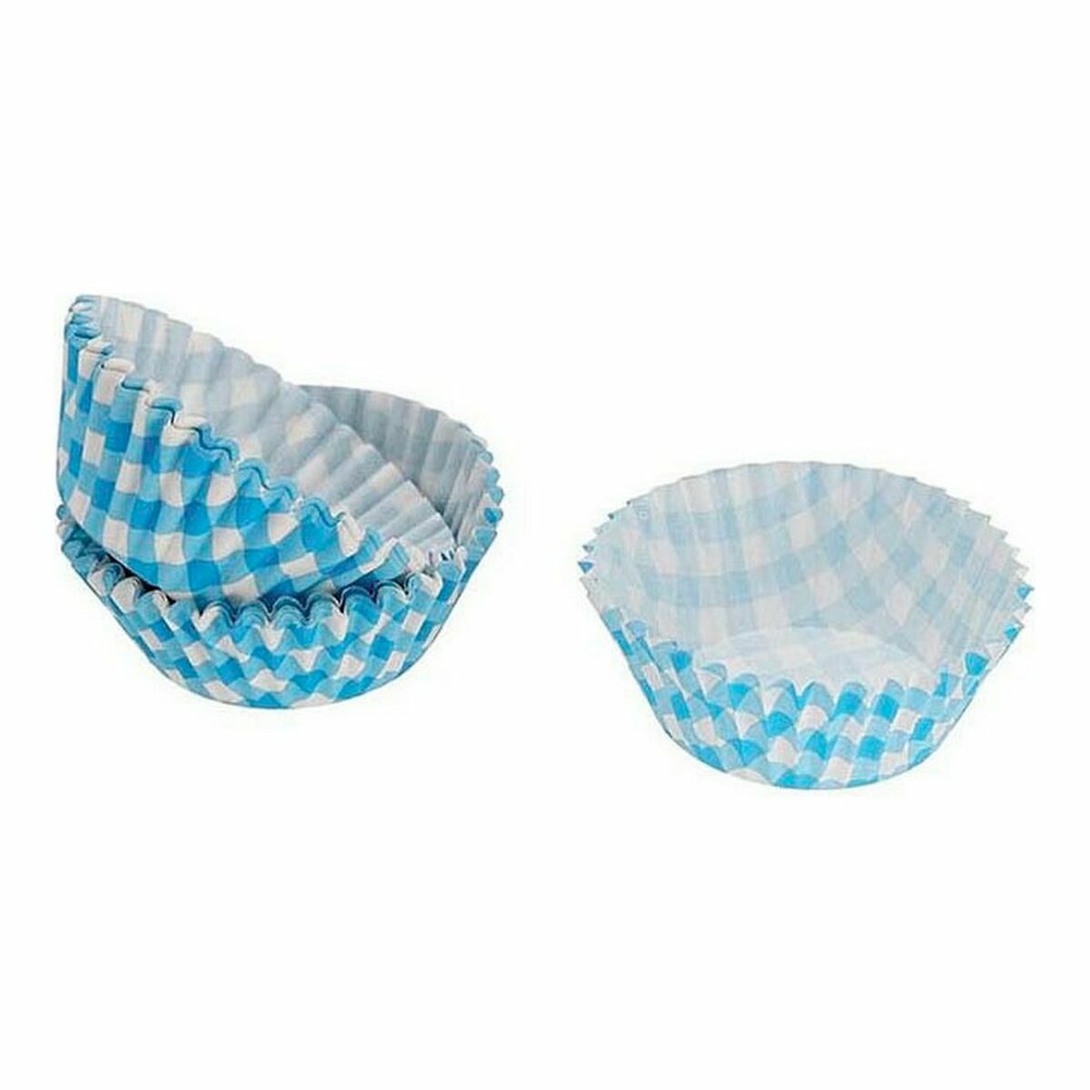 Set med Formar för Bakverk Disponibel Blå (36 antal) (50 pcs) - 4