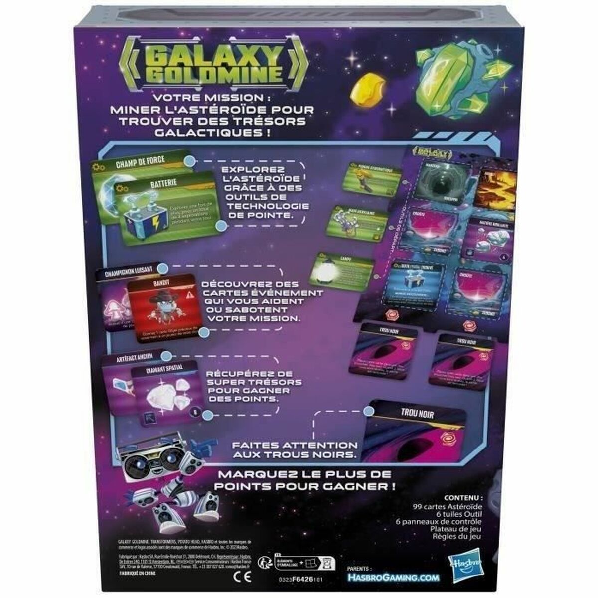 Sällskapsspel Hasbro Galaxy Goldmine - 5