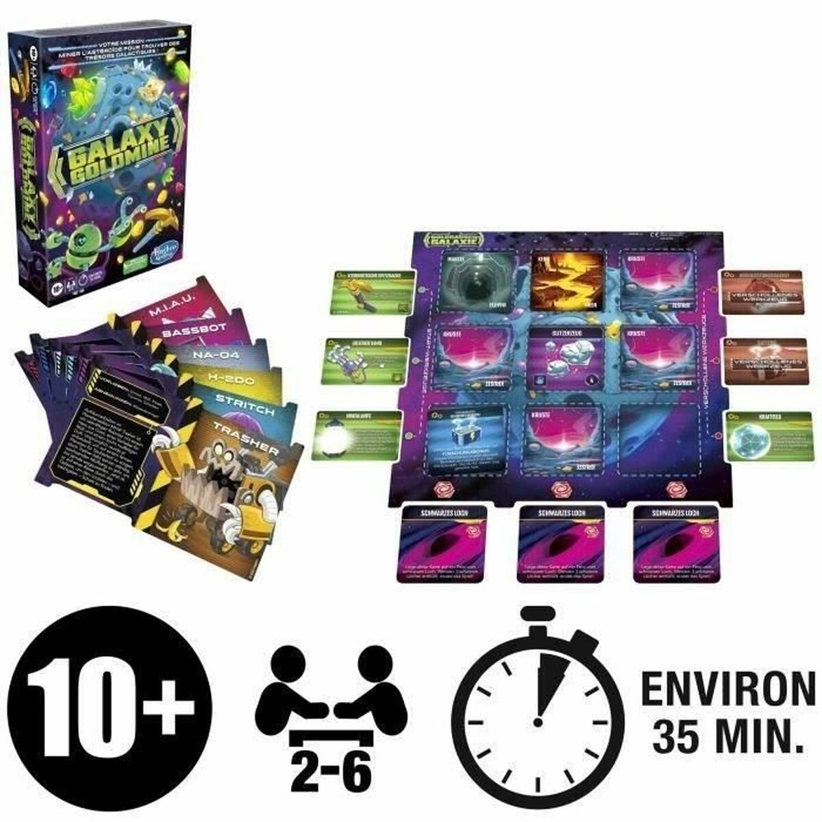 Sällskapsspel Hasbro Galaxy Goldmine - 4