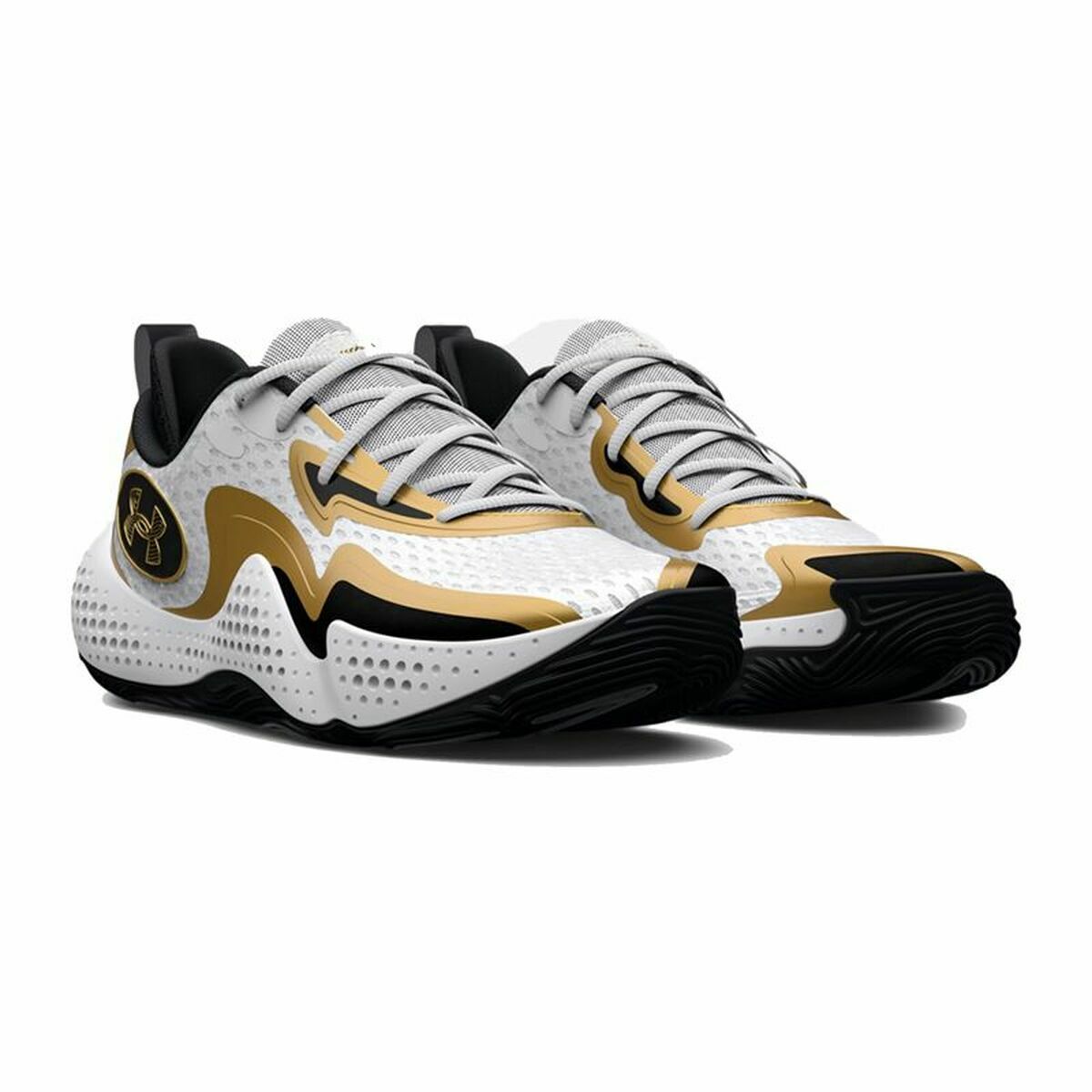 Basketskor, Vuxen Under Armour Spawn 5 Vit - 4