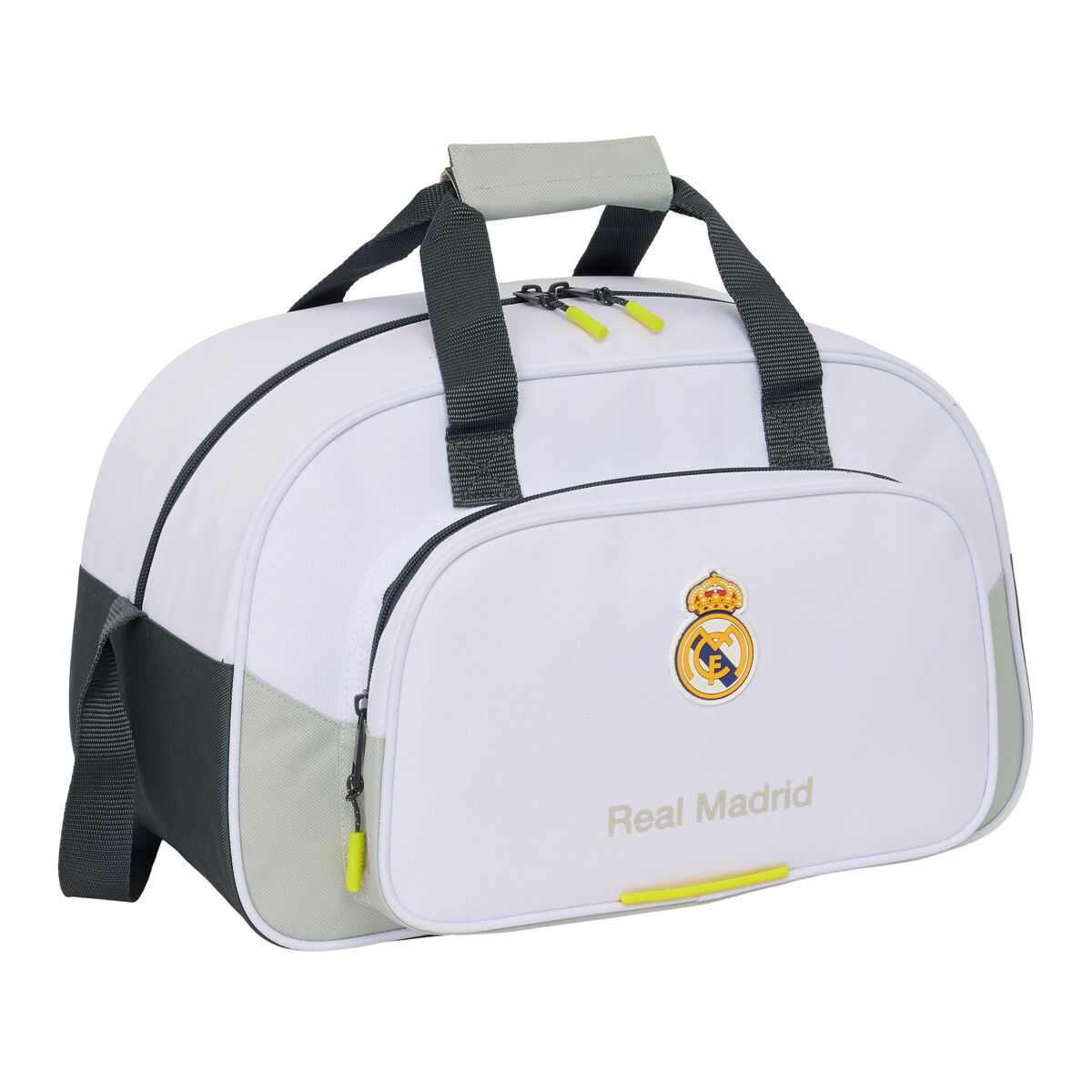 Sportväska Real Madrid C.F. Vit Svart
