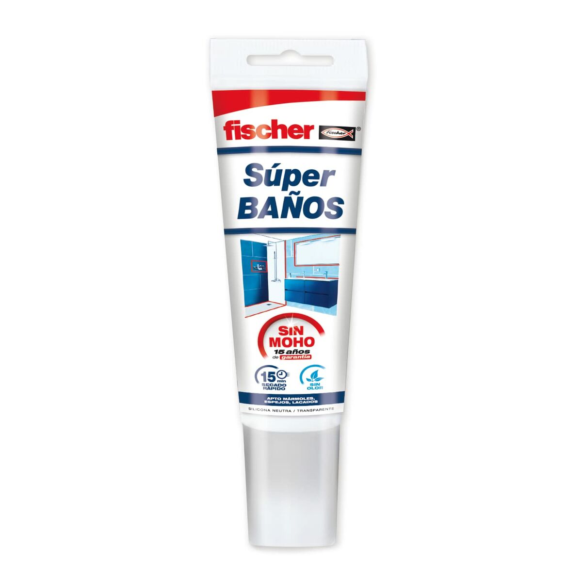Silikon Fischer 100 ml Transparent - 10