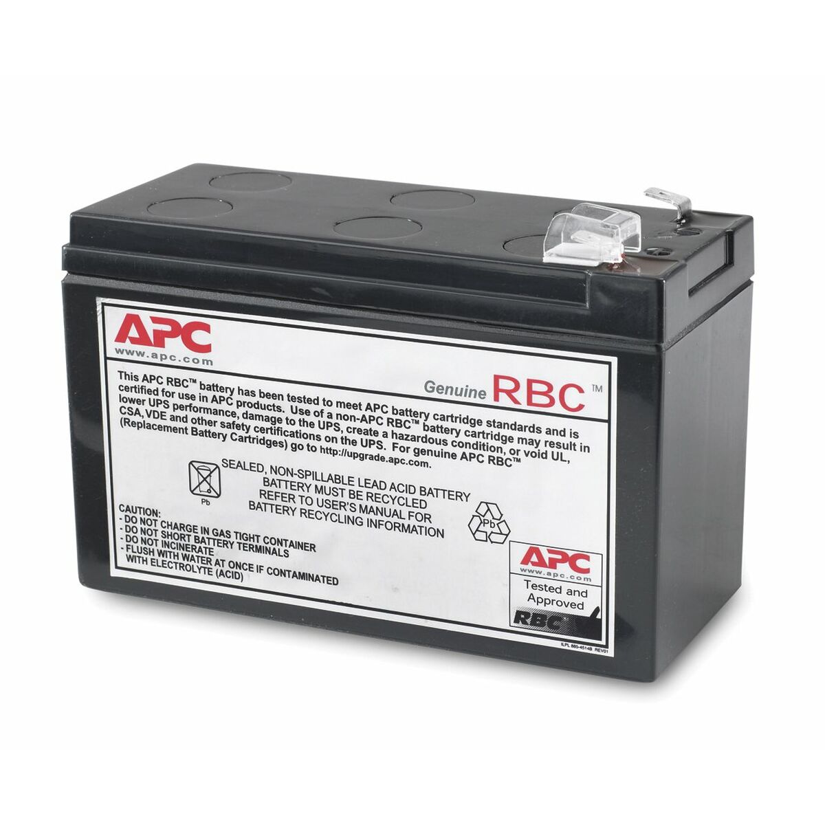 Laddningsbart batteri APC APCRBC110 - 2