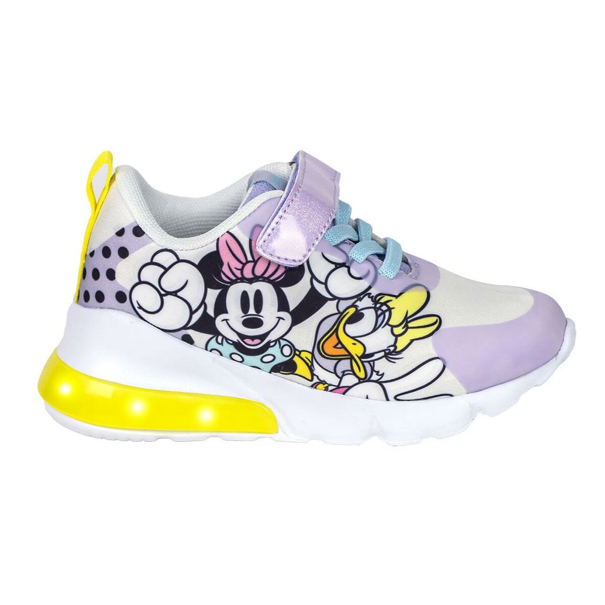 Sportskor med LED Minnie Mouse Lila - 8