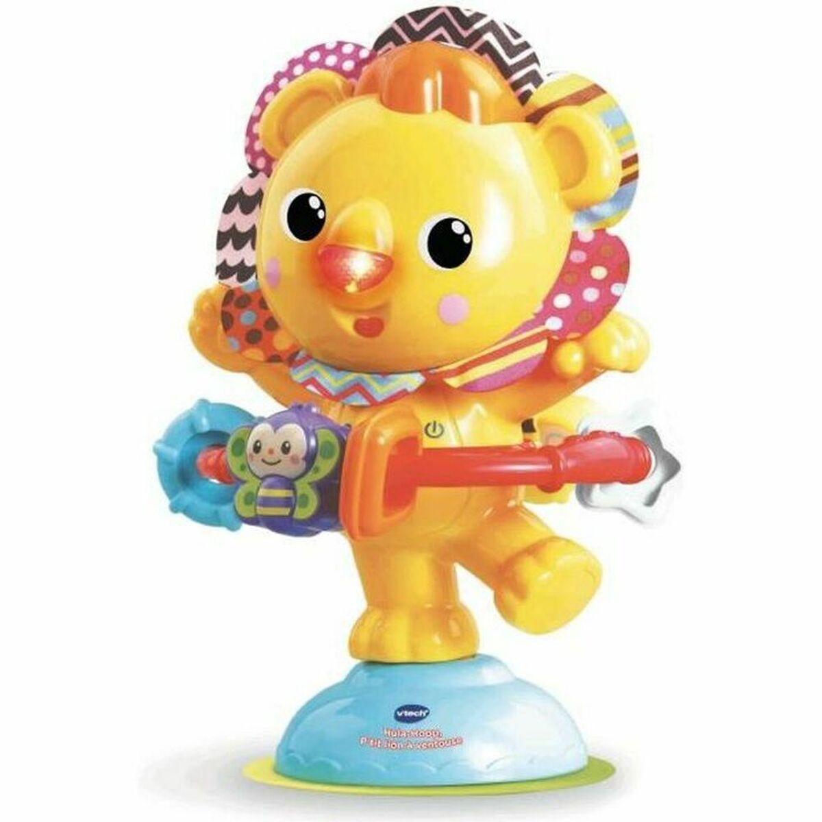 Skallra Vtech Baby P'tit Lion A Ventouse Multicolour