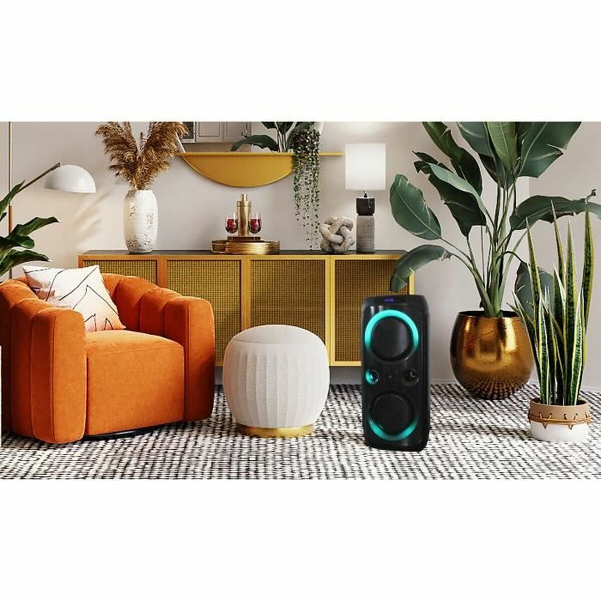 Bärbar Bluetooth Högtalare R-music Roller Box Svart - 5