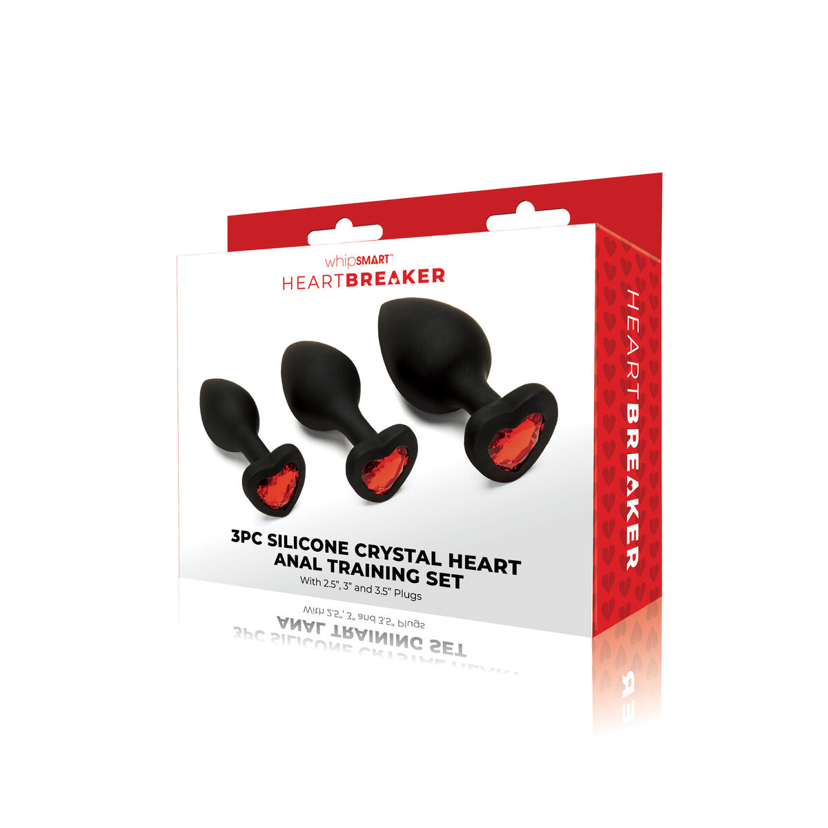 Analplugg Whipsmart Heartbreaker Svart - 6