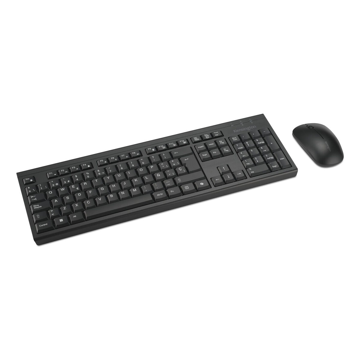 Tangentbord och Mus Kensington K75560ES Svart spanska QWERTY