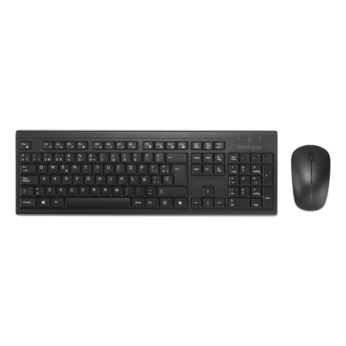 Tangentbord och Mus Kensington K75560ES Svart spanska QWERTY - 3