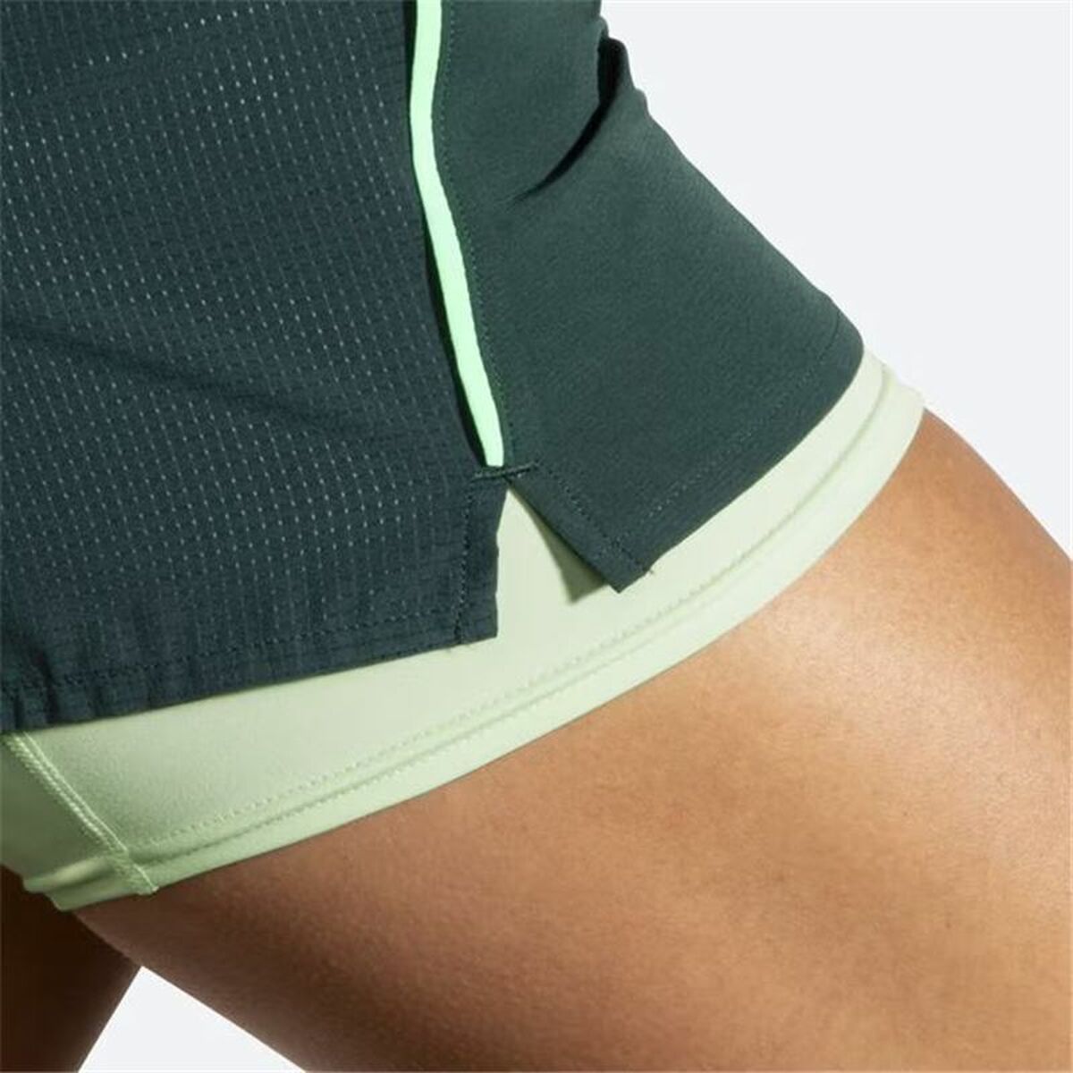 Sportshorts för kvinnor Brooks High Point 3" 2-in-1 2.0 Grön - 5