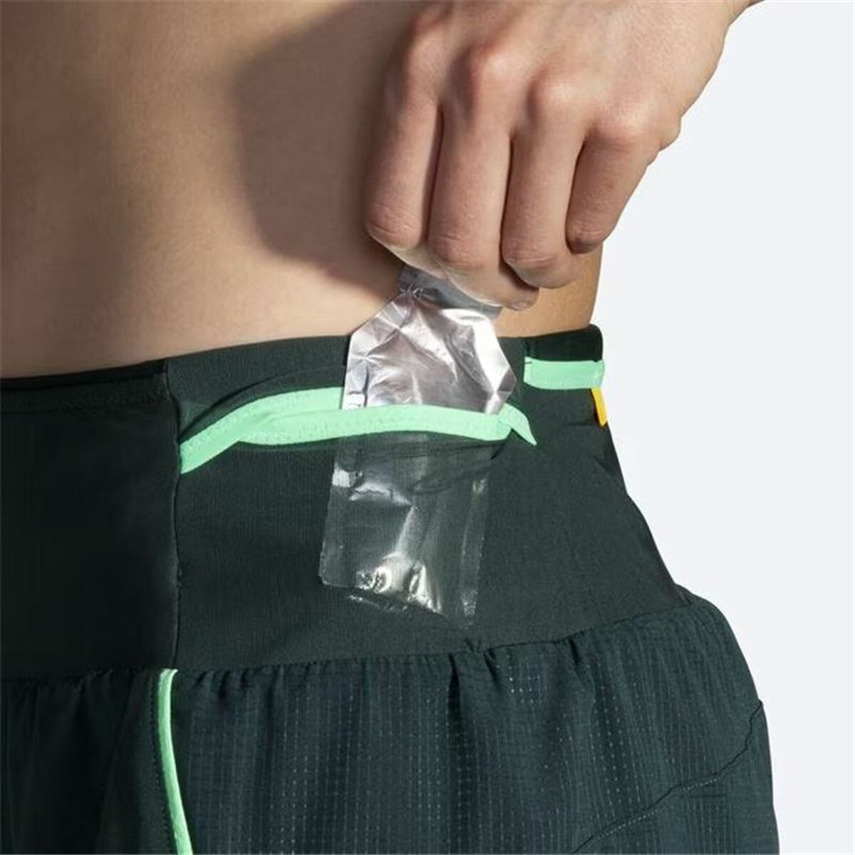 Sportshorts för kvinnor Brooks High Point 3" 2-in-1 2.0 Grön - 6