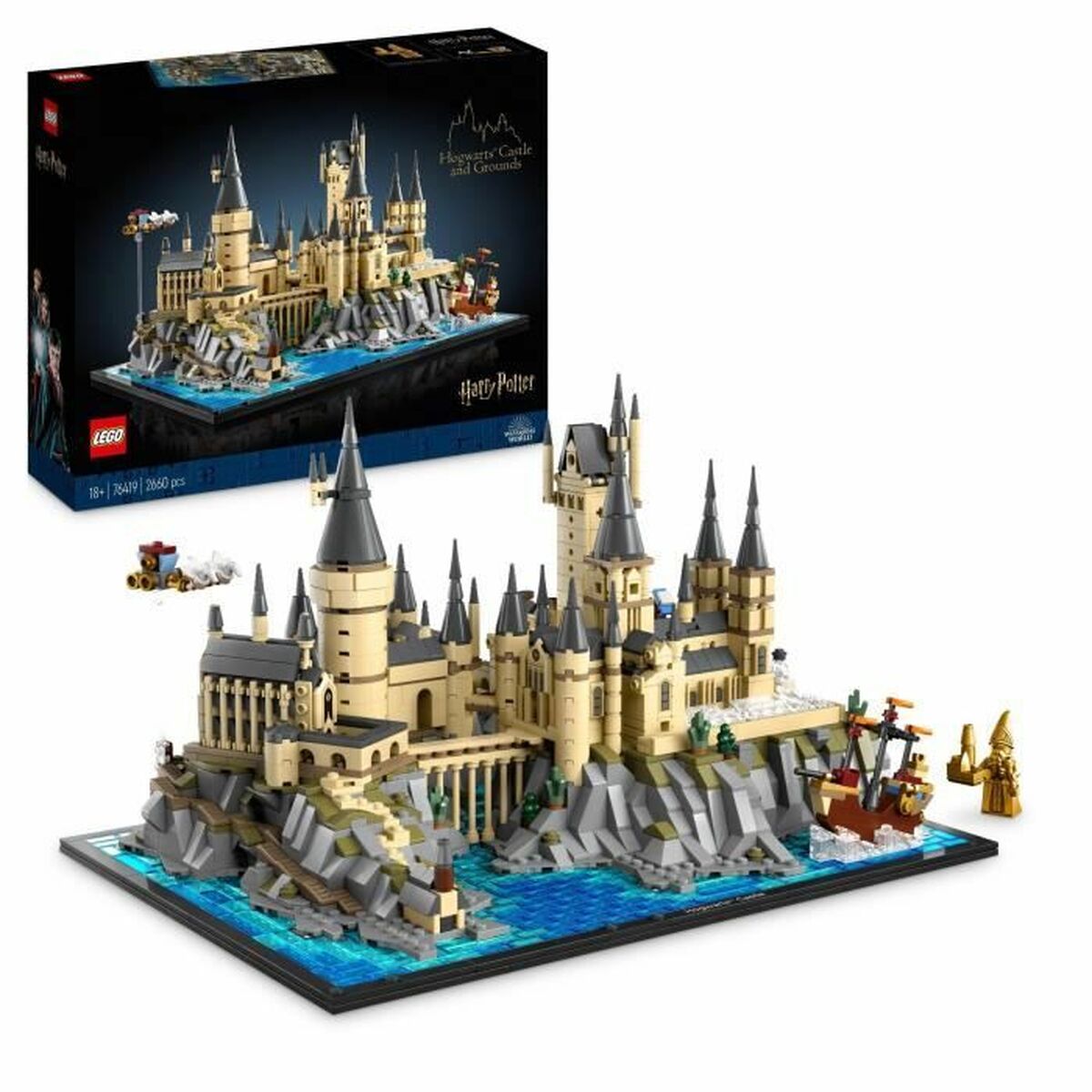 Playset Lego Harry Potter 76419 Hogwarts Castle and Grounds 2660 Delar