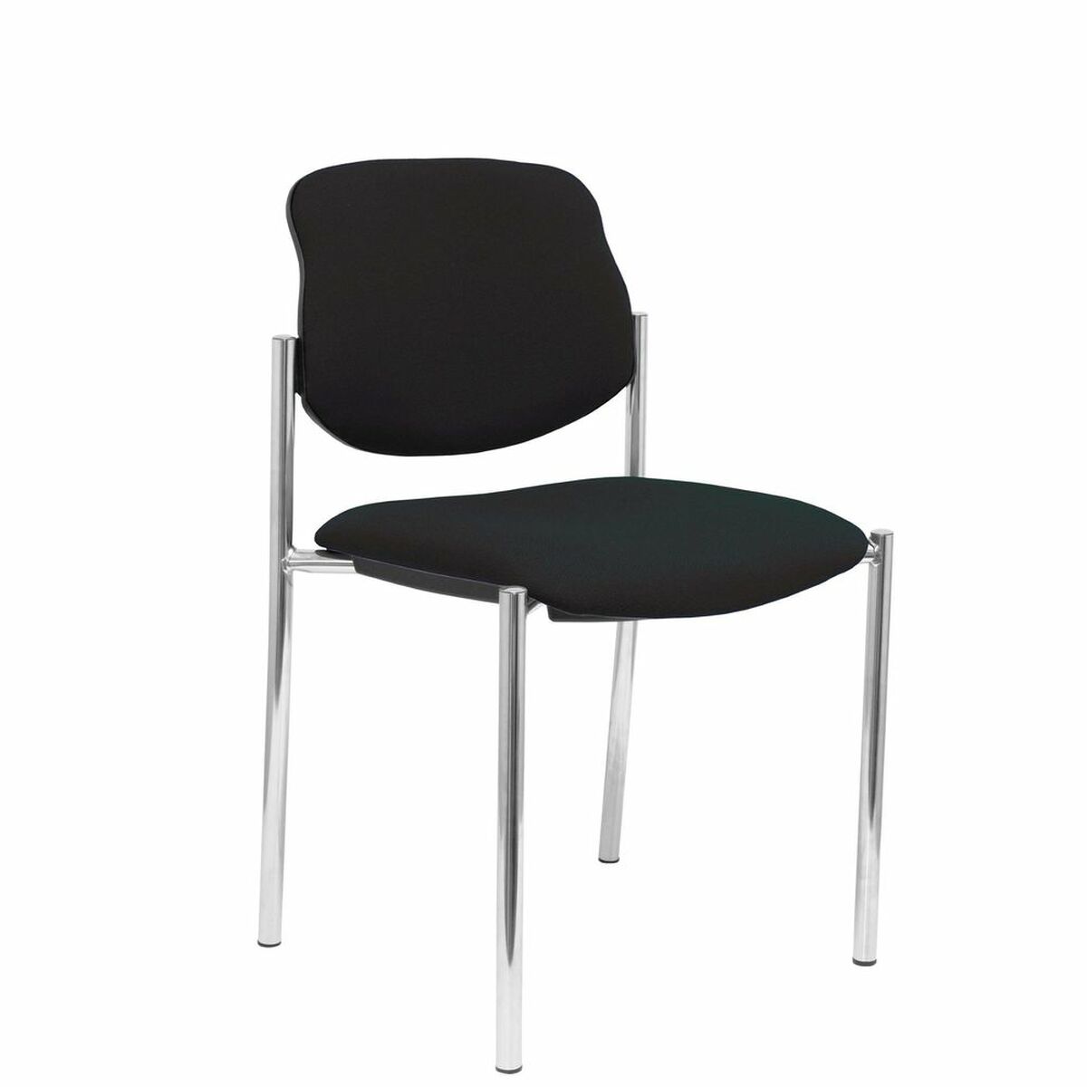 Receptionsstol Villalgordo Piqueras y Crespo BALI840 Svart Läderimitation - 2