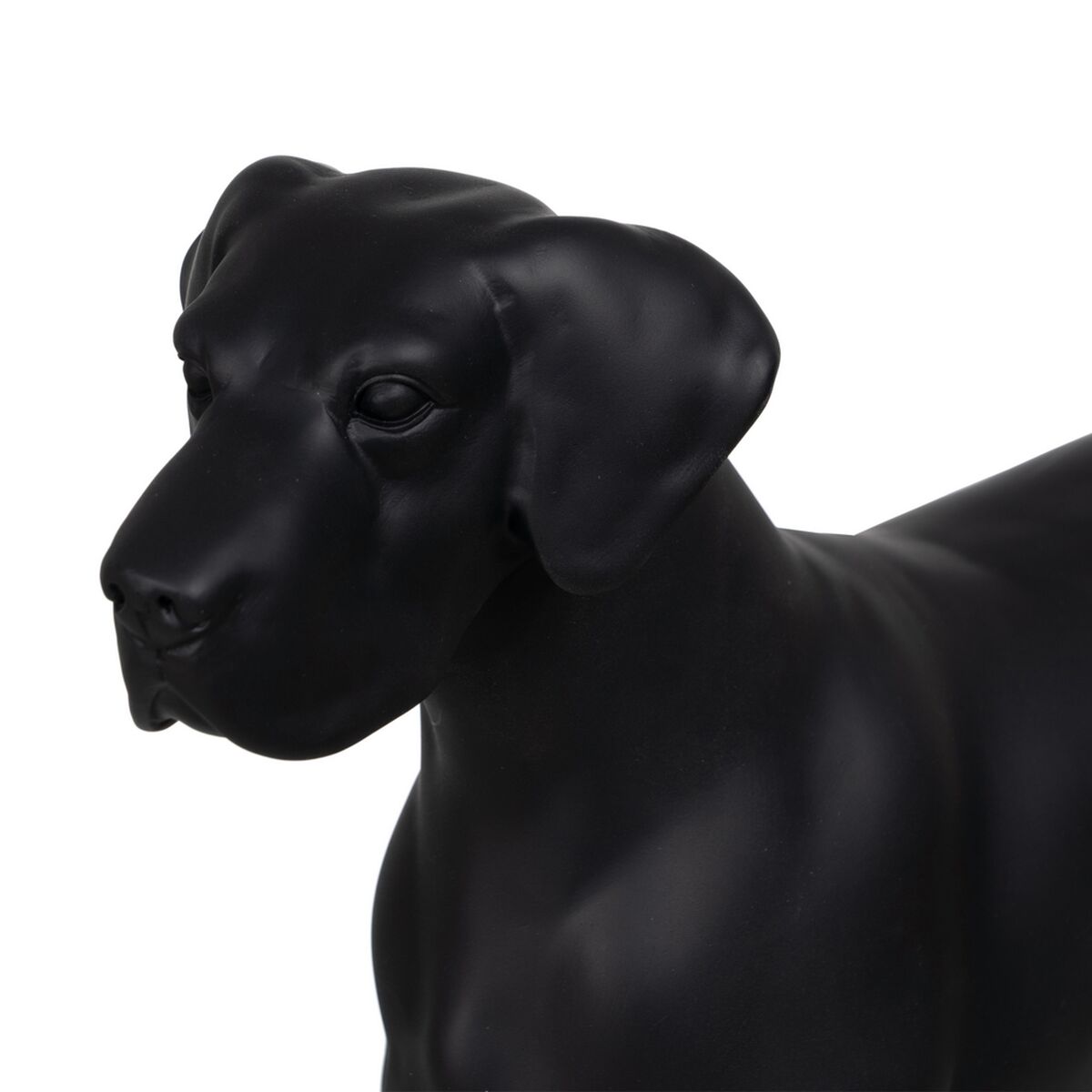 Prydnadsfigur Svart Hund 39 x 15 x 34,5 cm - 2