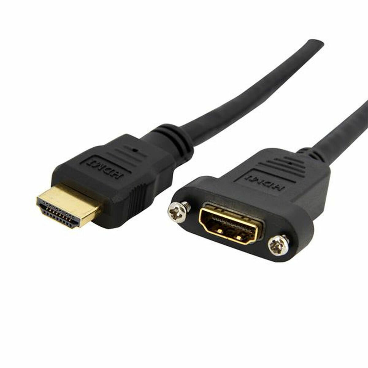 Kabel HDMI Startech HDMIPNLFM3           Svart - 2