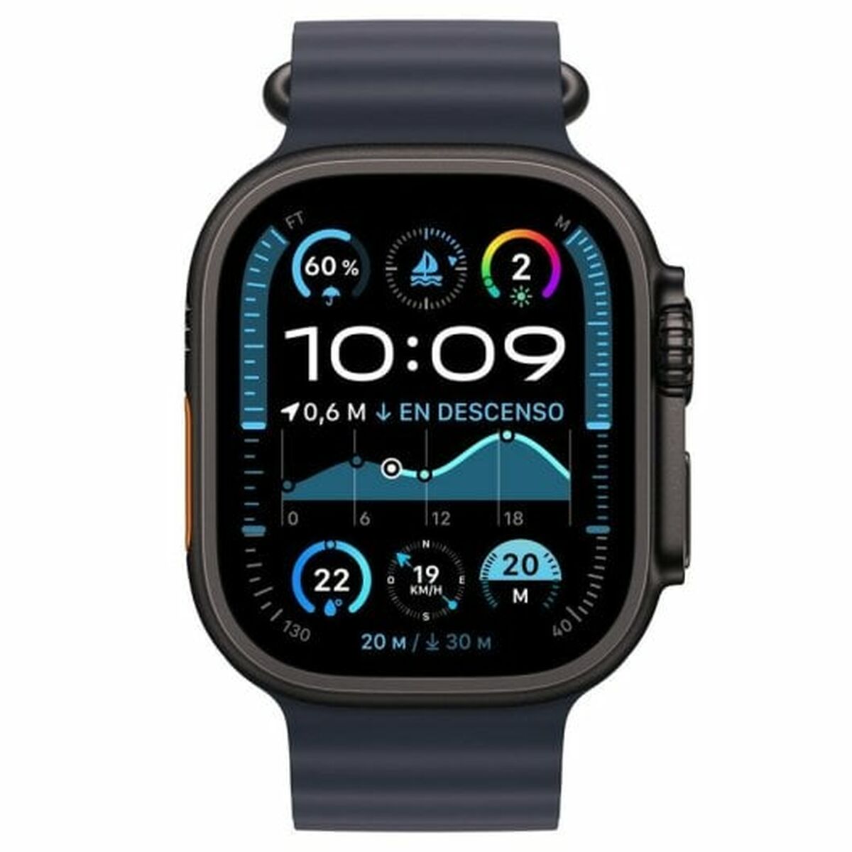 Klockarmband Apple Blå - 3