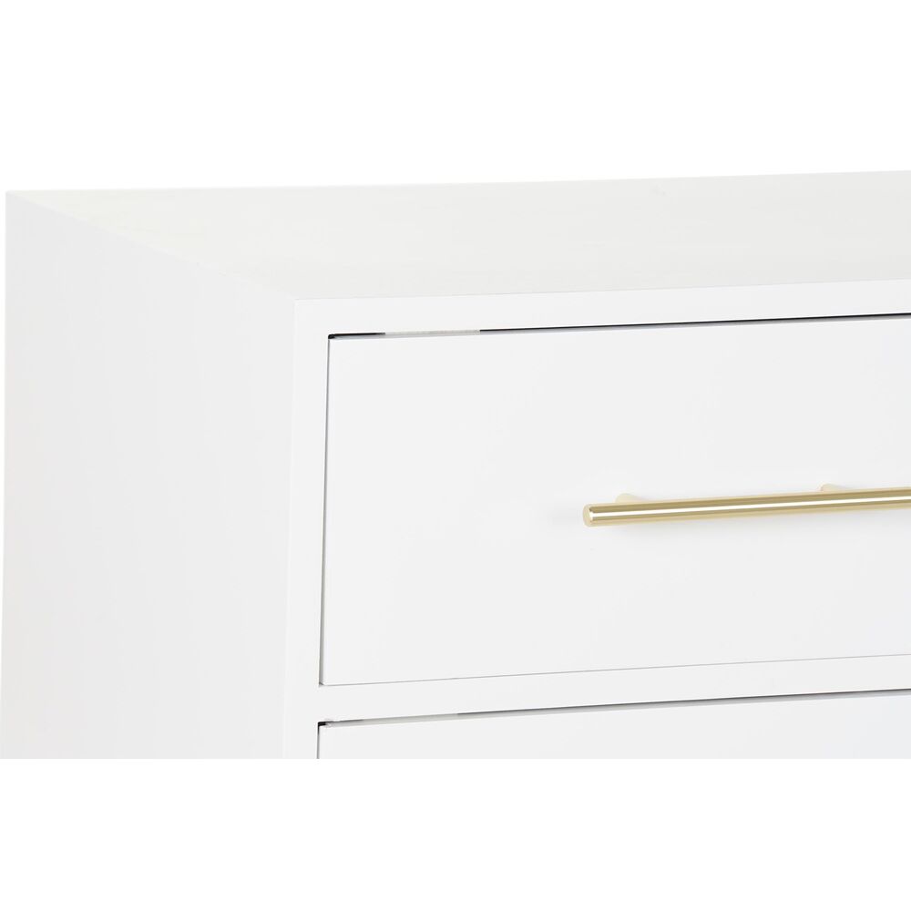TV-möbler DKD Home Decor Vit Metall MDF (140 x 52 x 40 cm) - 5