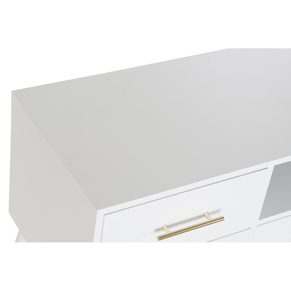 TV-möbler DKD Home Decor Vit Metall MDF (140 x 52 x 40 cm) - 2