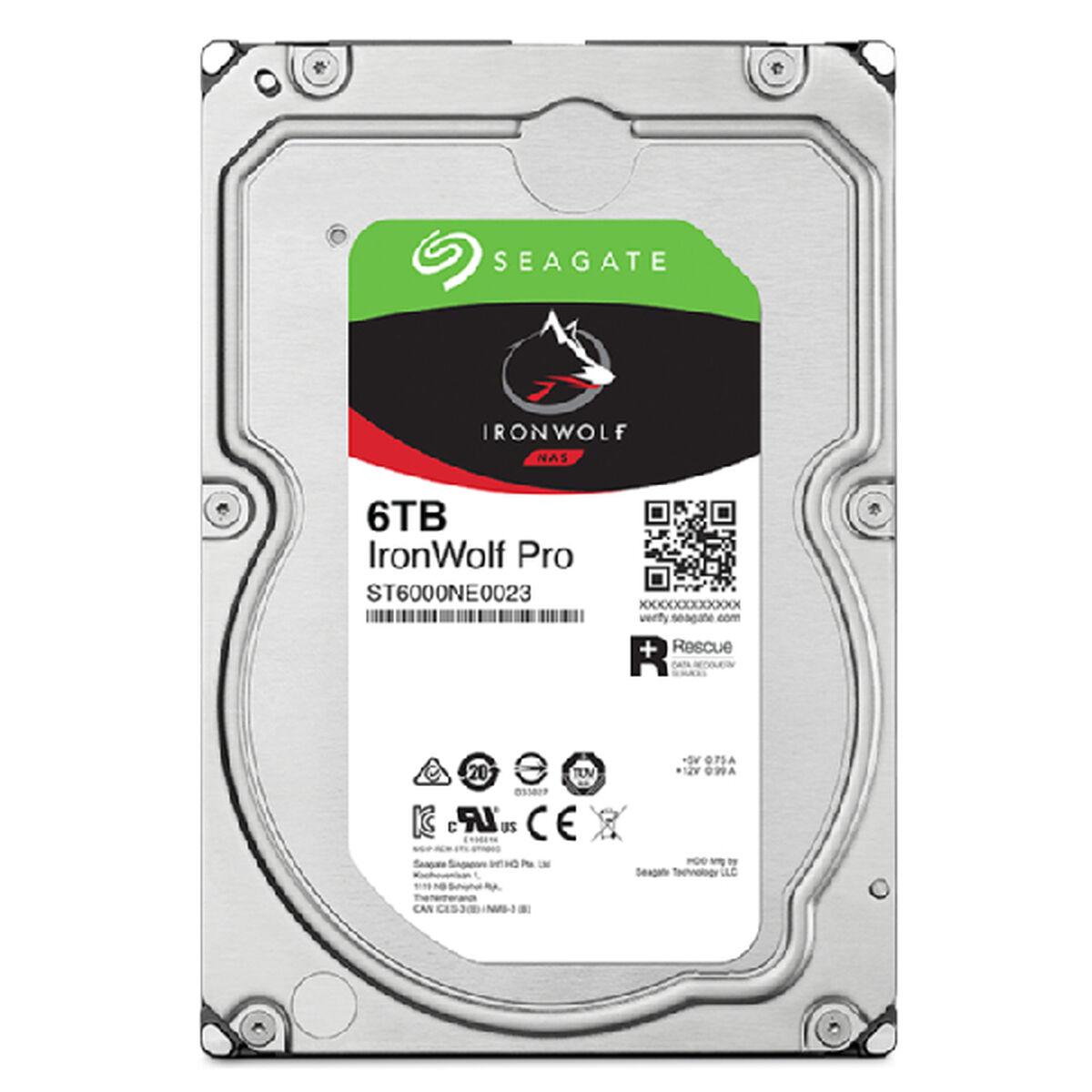 Hårddisk Seagate IronWolf  Pro ST6000NT001 3,5" 6 TB - 3