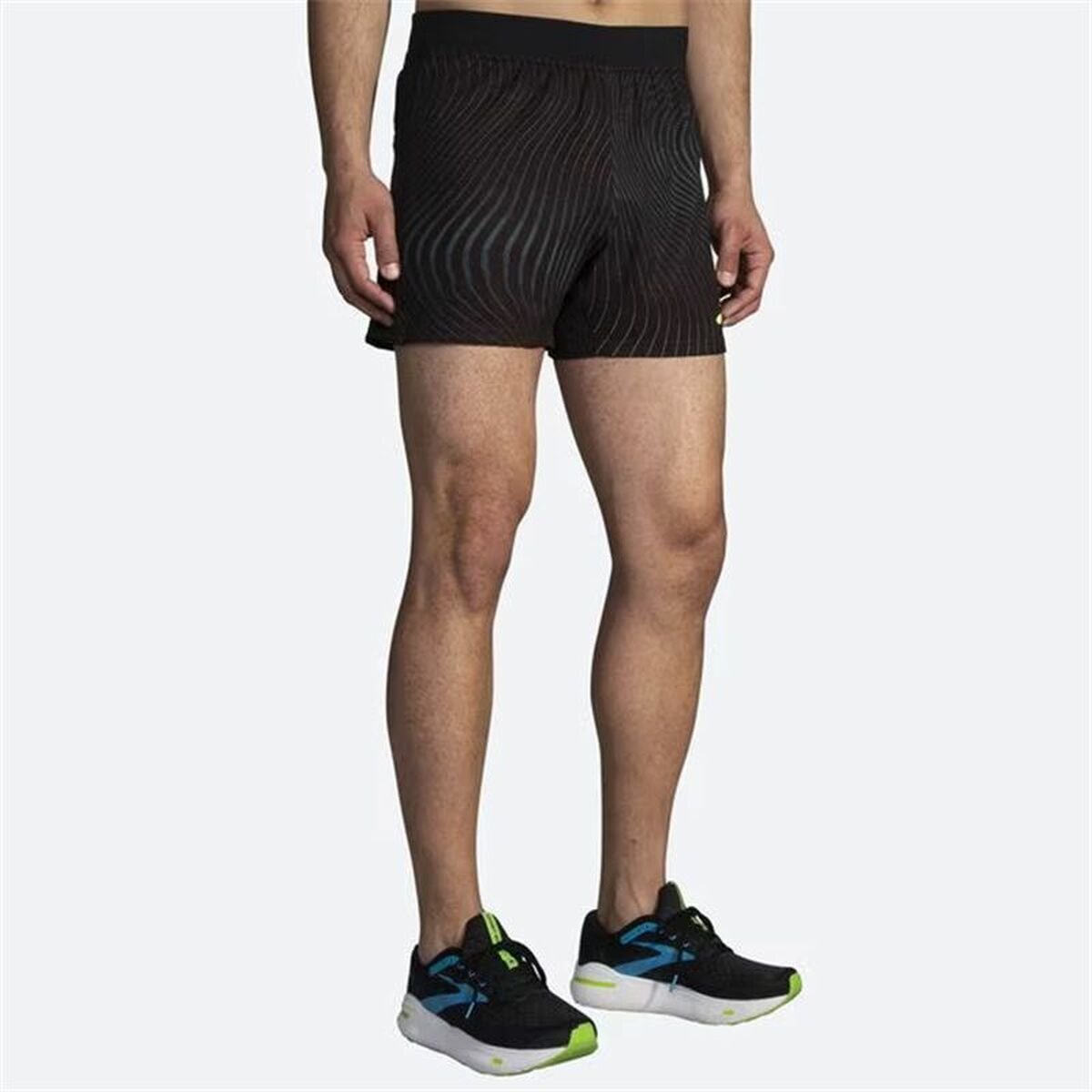 Sportshorts för män Brooks Sherpa 5" Svart - 2