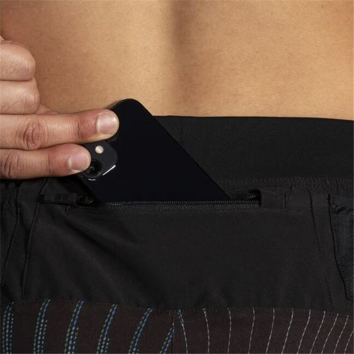 Sportshorts för män Brooks Sherpa 5" Svart - 5