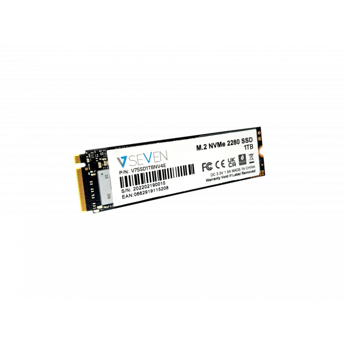 Hårddisk V7 V7SSD1TBNV4E 512 GB SSD - 3
