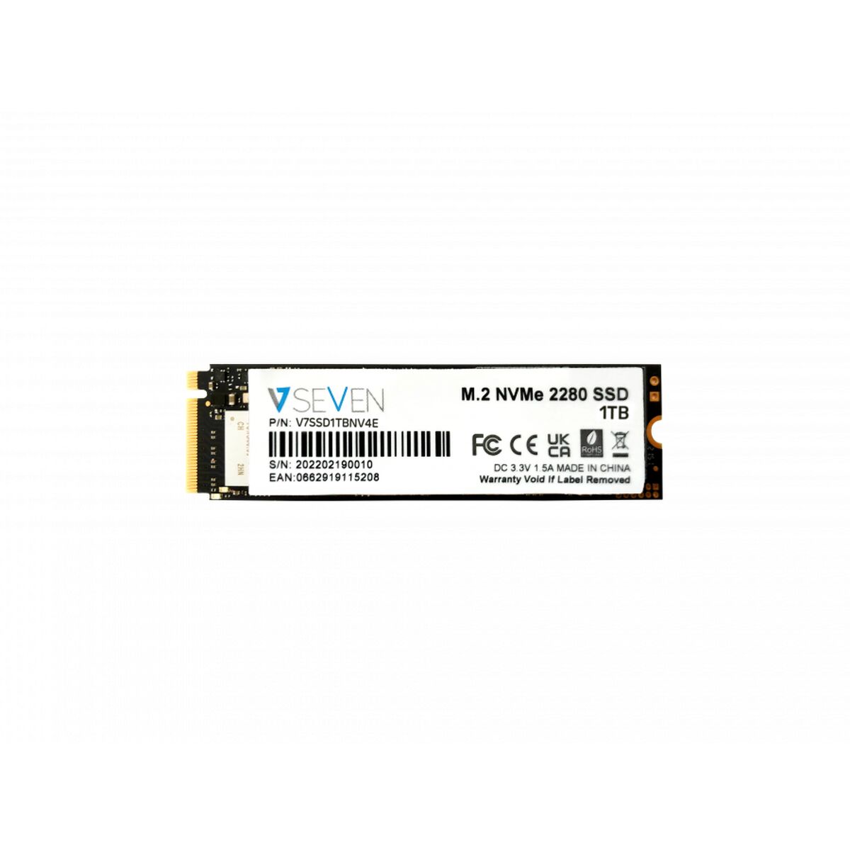 Hårddisk V7 V7SSD1TBNV4E 512 GB SSD - 2