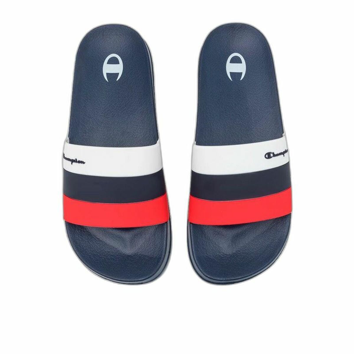 Strandtofflor för barn Champion Slide All American Marinblå - 2