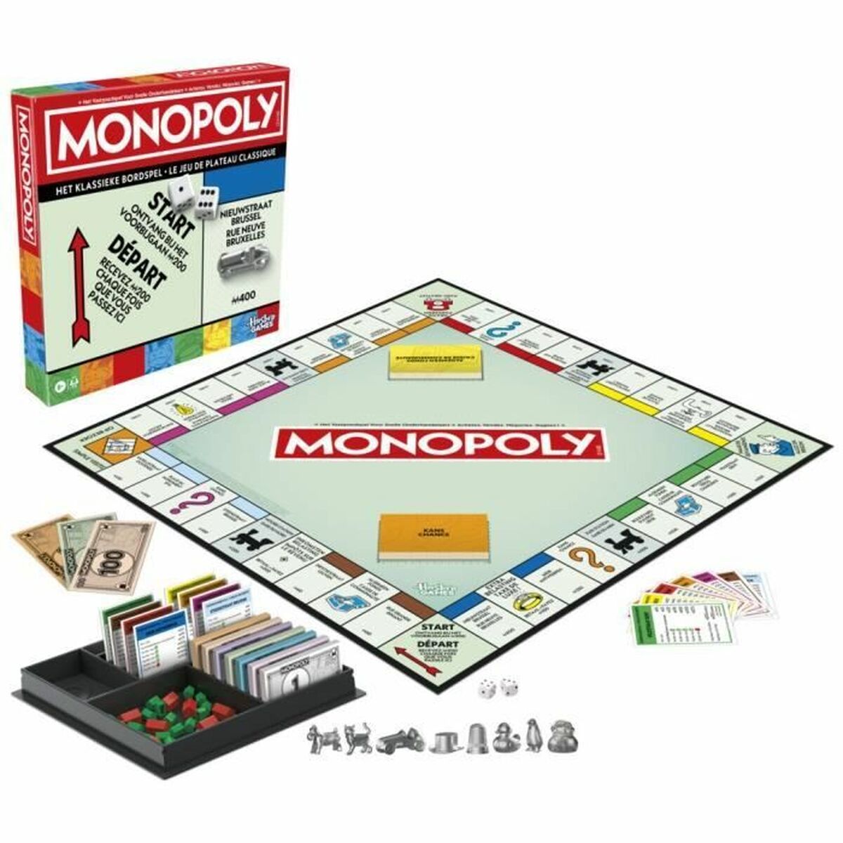 Sällskapsspel Monopoly Hasbro Games 27 x 5 x 27 cm 4 x 50 x 50 cm - 6