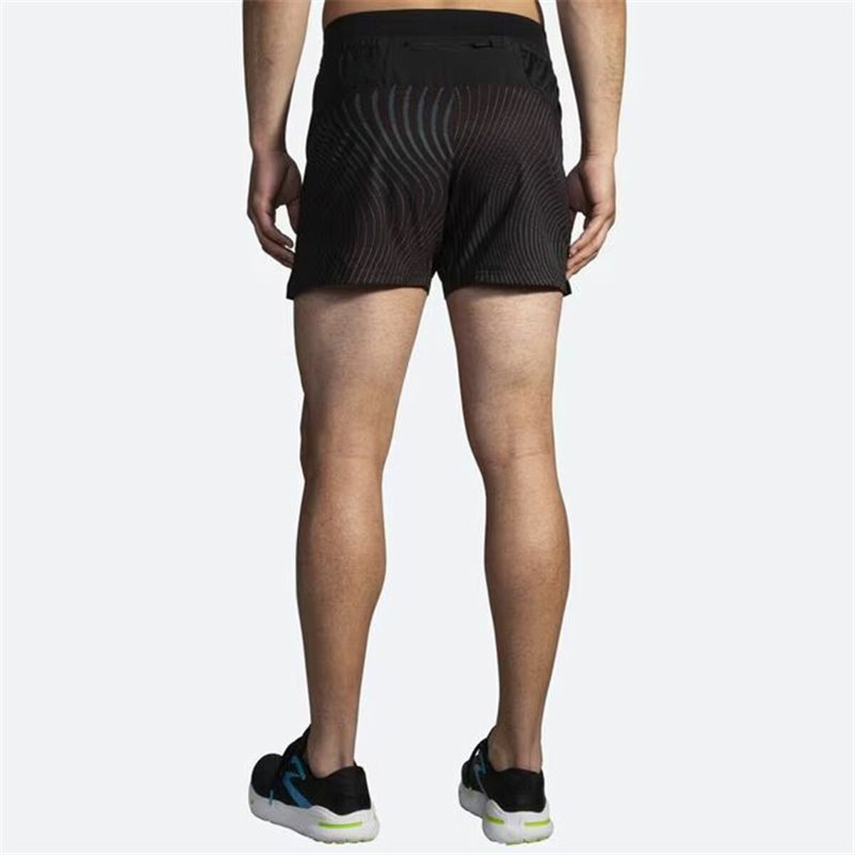 Sportshorts för män Brooks Sherpa 5" Svart - 3