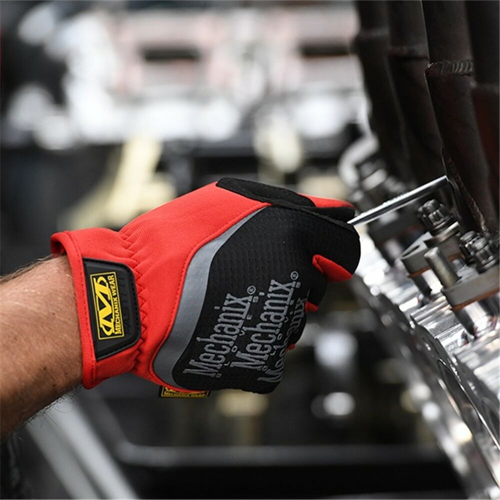 Mechanic's Gloves Fast Fit Röd (Storlek S) - 3