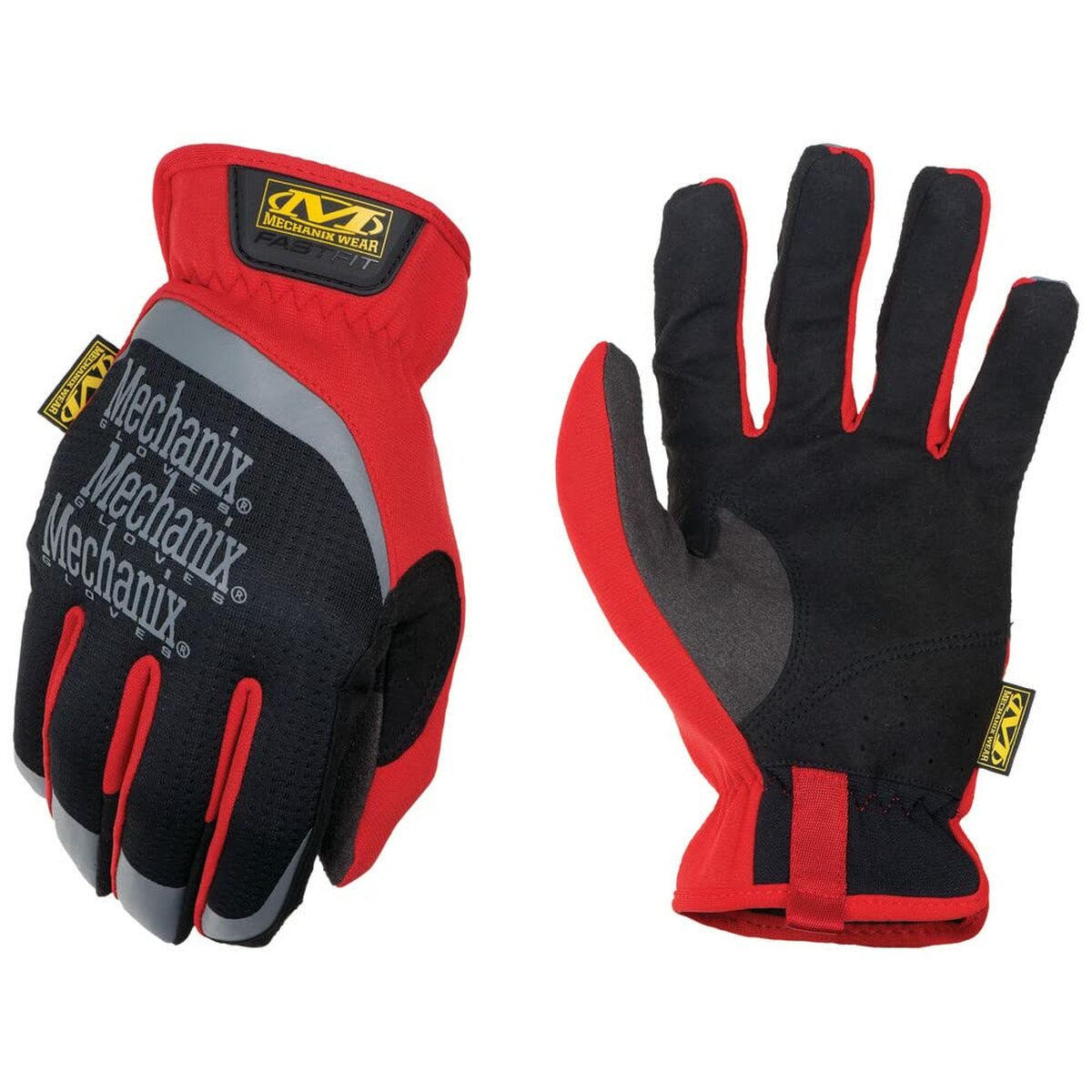 Mechanic's Gloves Fast Fit Röd (Storlek S) - 5