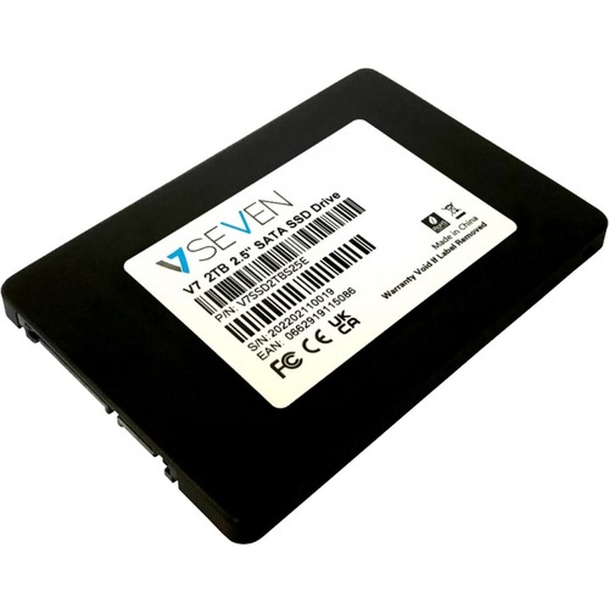 Hårddisk V7 V7SSD2TBS25E 2 TB