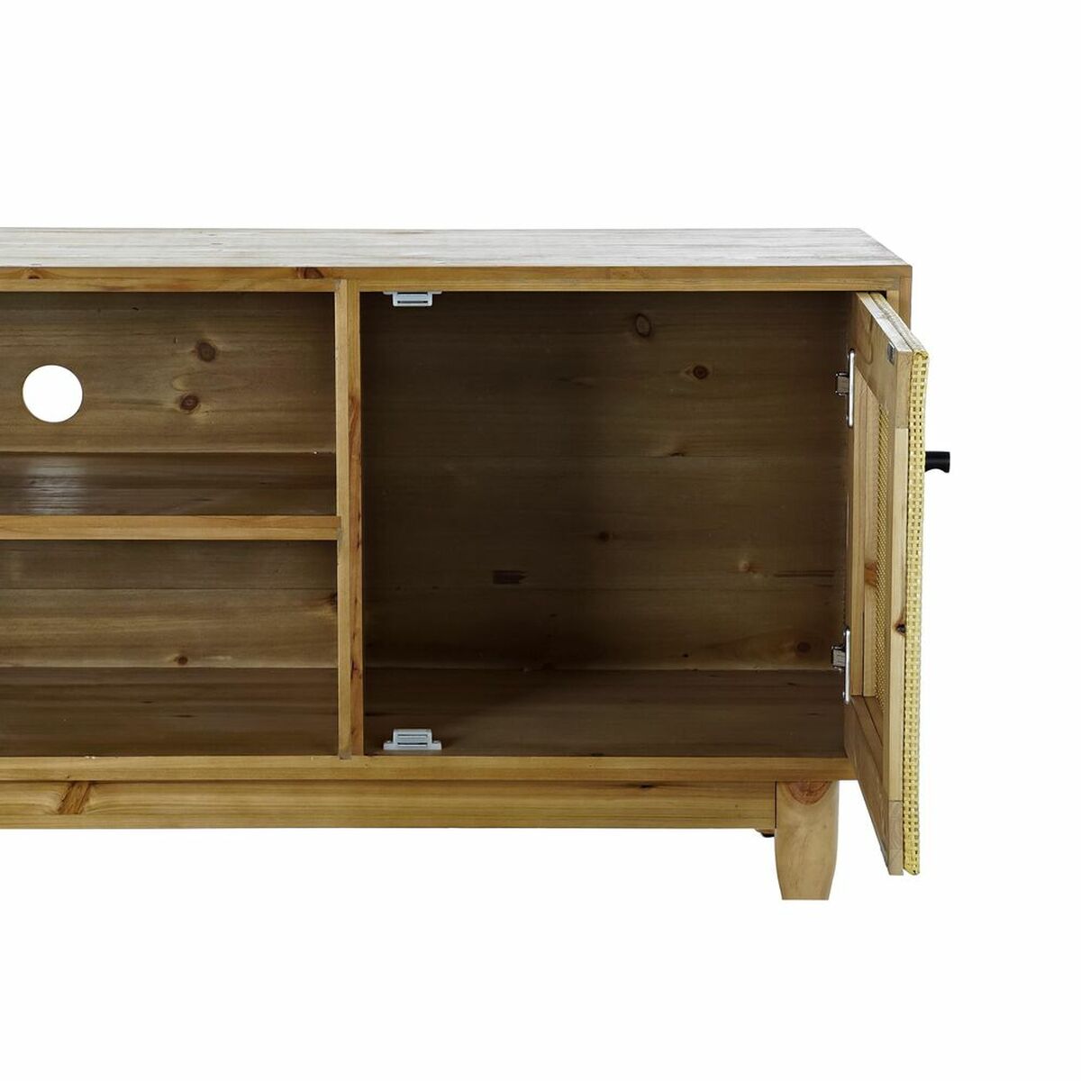 TV-möbler DKD Home Decor Brun 140 x 38 x 53 cm Gran Naturell Rattan - 7