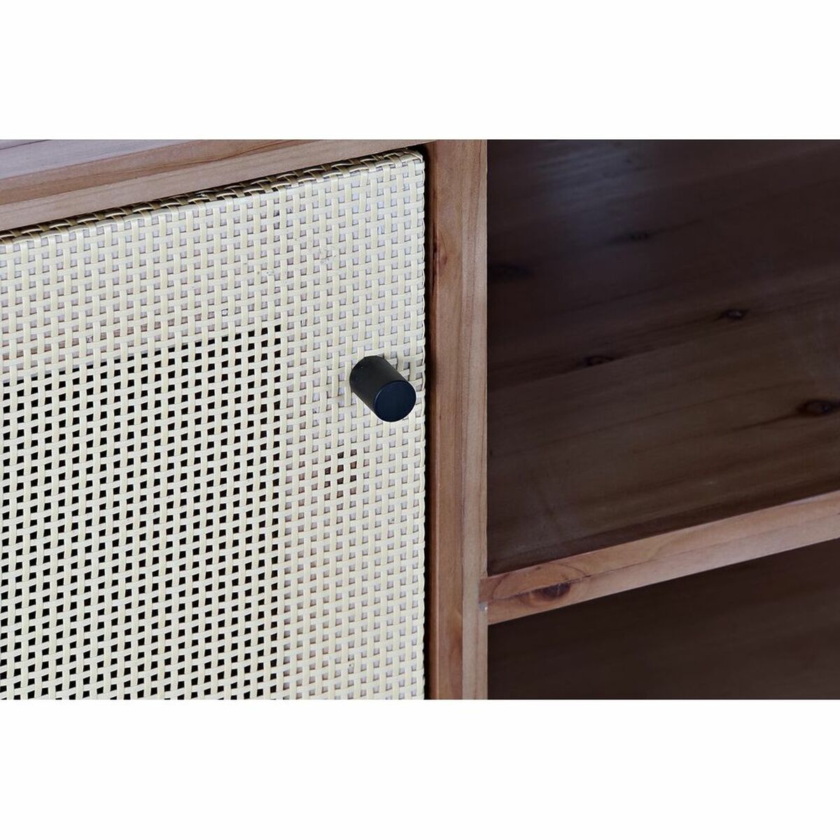TV-möbler DKD Home Decor Brun 140 x 38 x 53 cm Gran Naturell Rattan - 8