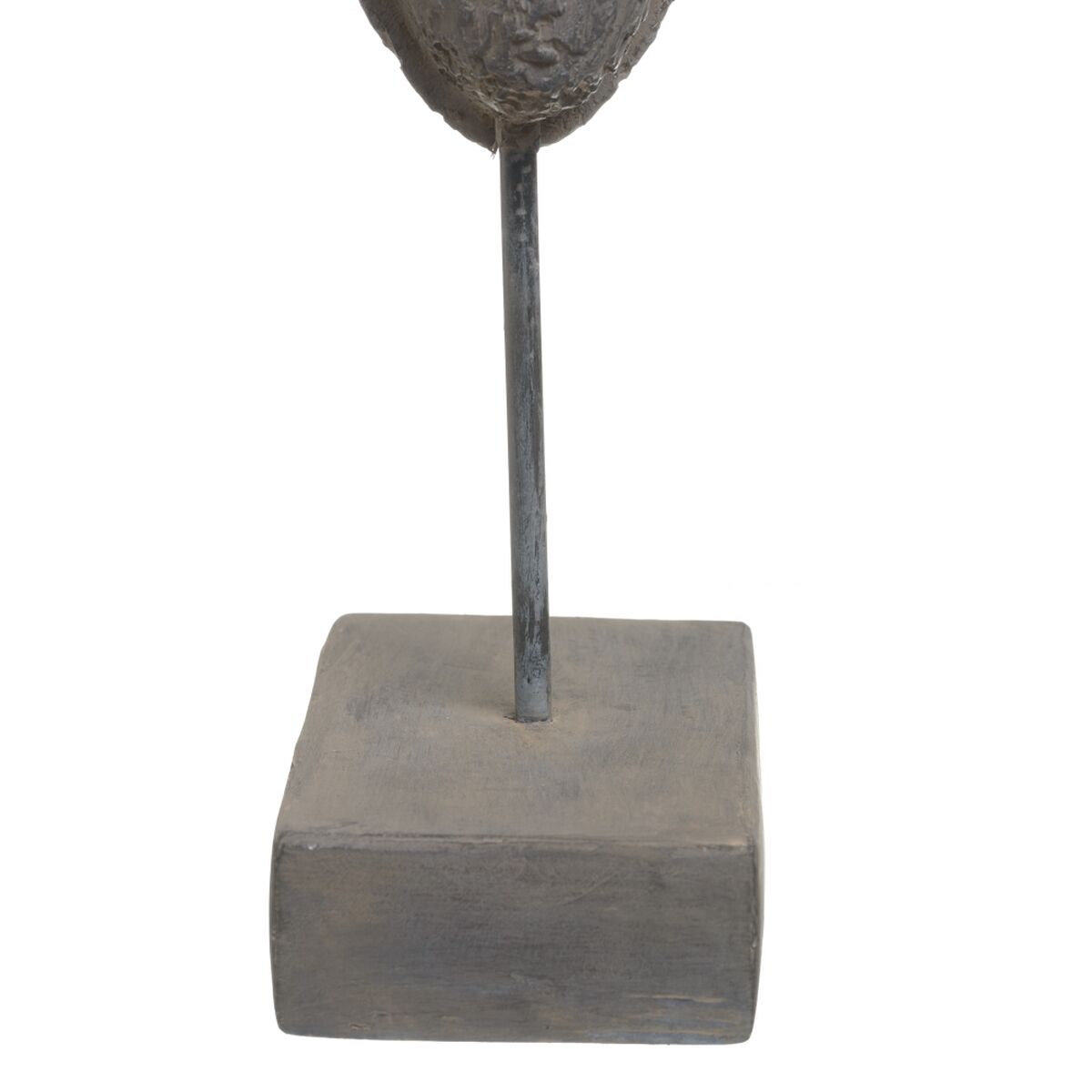 Prydnadsfigur Grå Mask 19 x 12 x 62 cm - 4