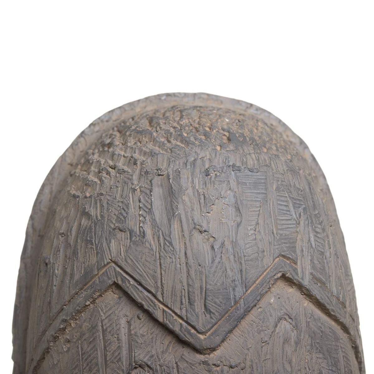 Prydnadsfigur Grå Mask 19 x 12 x 62 cm - 2