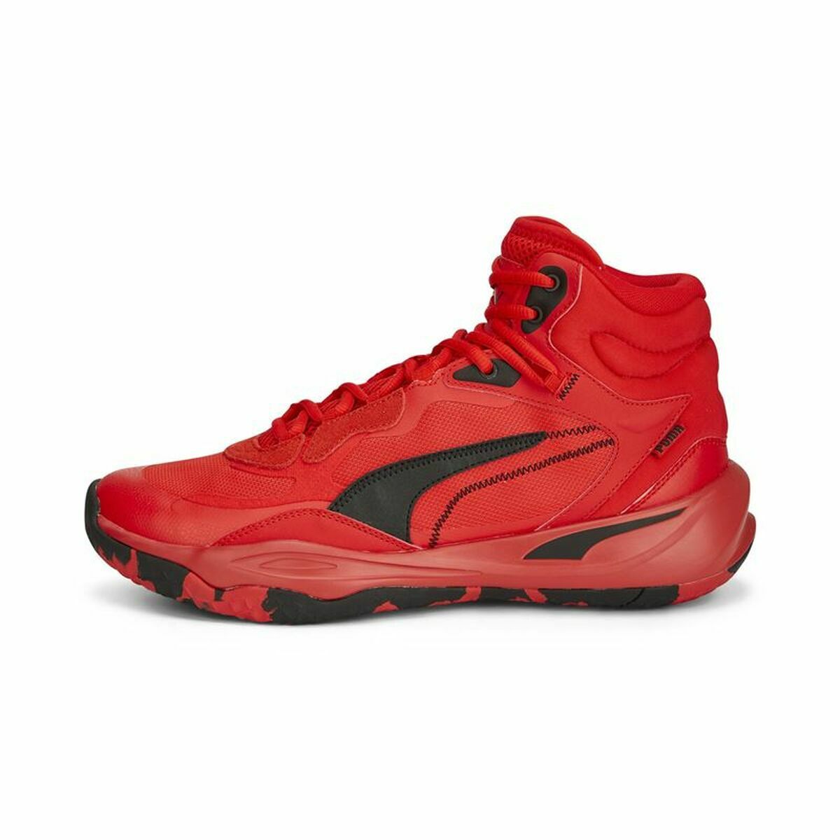 Basketskor, Vuxen Puma Playmaker Pro Mid Röd - 2