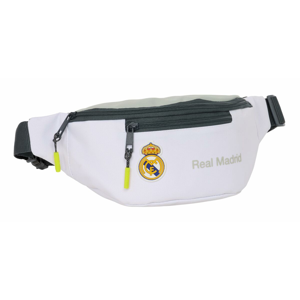 Midjeväska Real Madrid C.F. Vit 23 x 9 x 12 cm