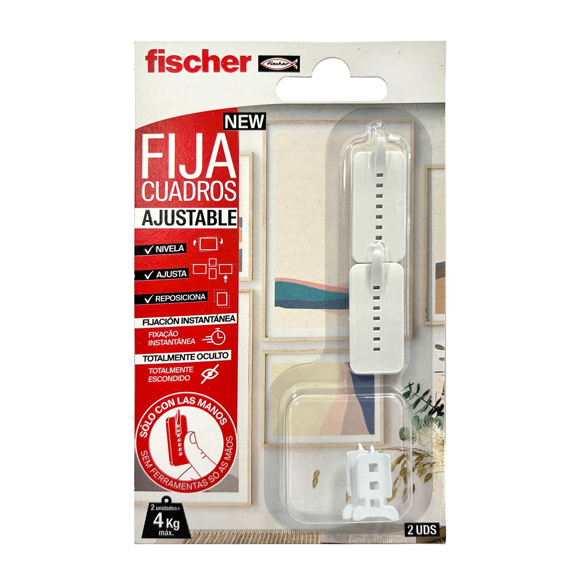 Klädhängare Fischer 559043 2 Kg 4 Kg - 11