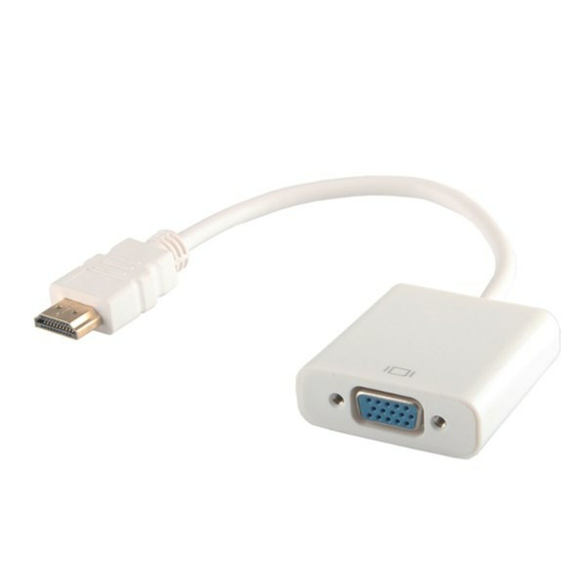Adapter HDMI till VGA Savio CL-27 Vit