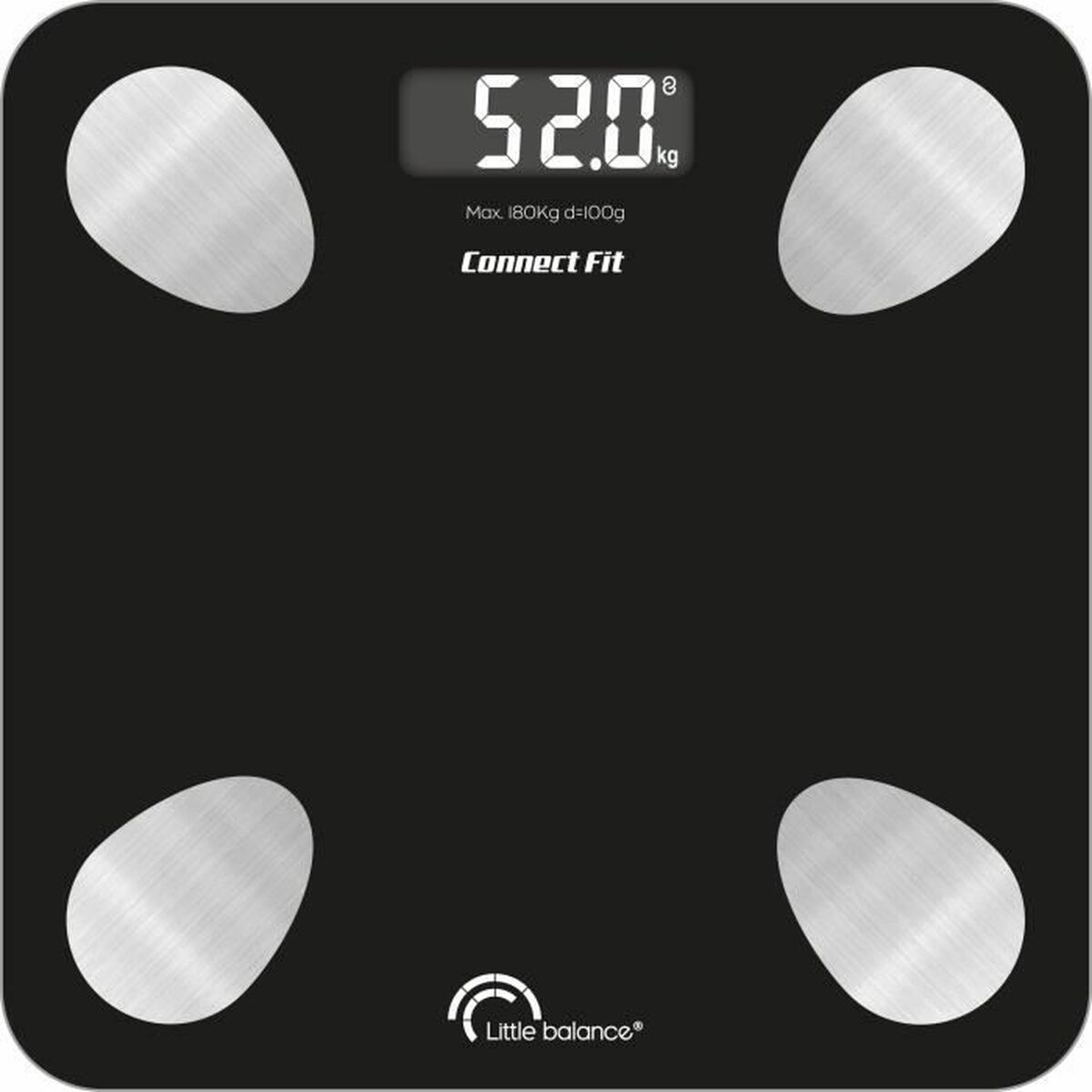 Digital Badrumsvåg Little Balance 8685 Svart 180 kg - 4