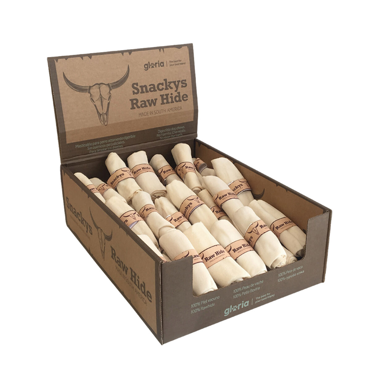 Hundgodis Snackys Kalvkött 12-15 cm (50 antal) - 2