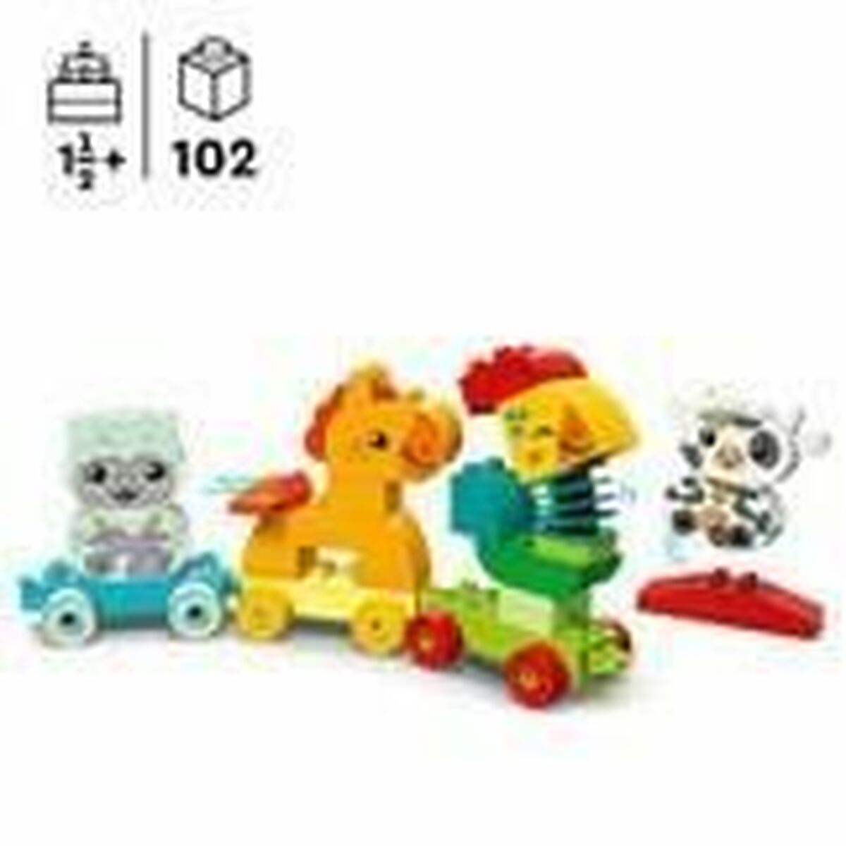 Playset Lego 10412 Animal Train 19 Delar - 2