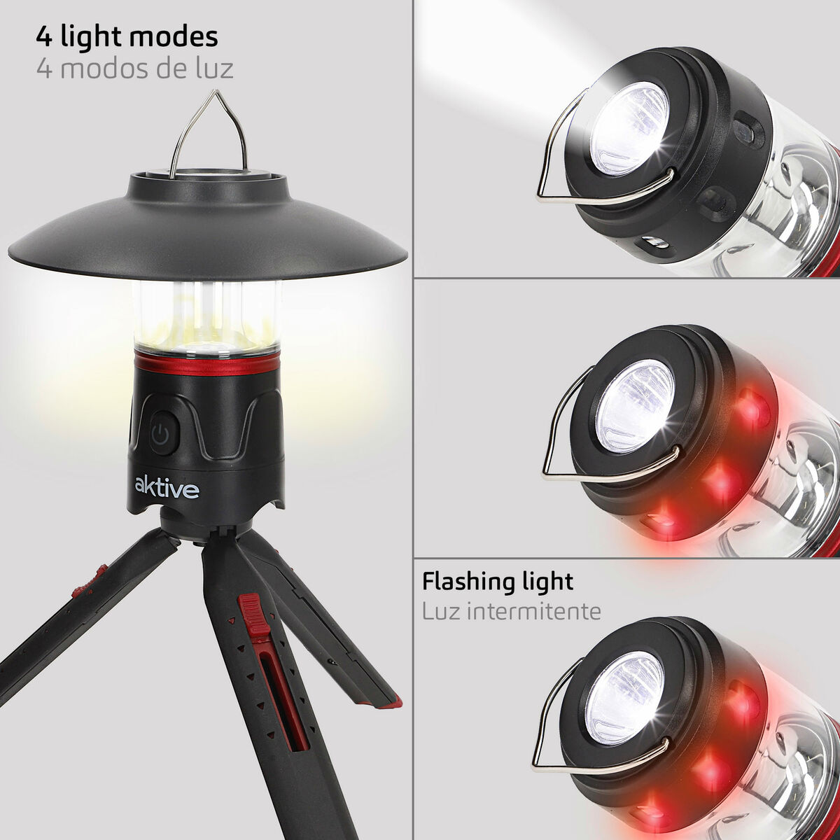 Ficklampa Aktive Plast (4 antal) - 3