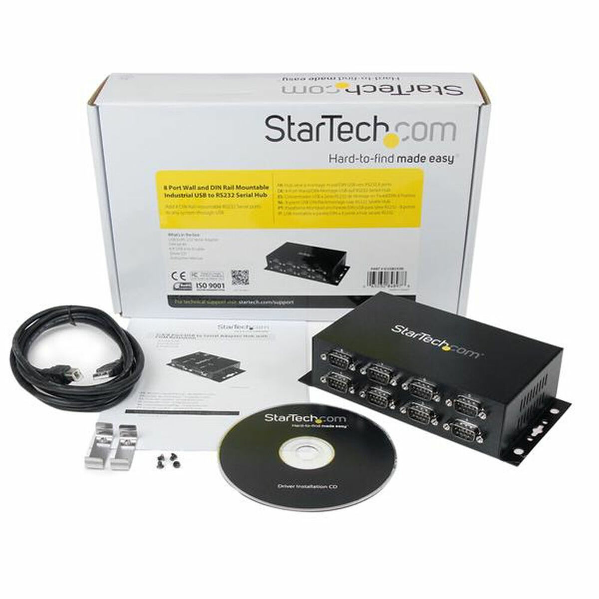USB till RS232 Adapter Startech ICUSB2328I Svart - 8