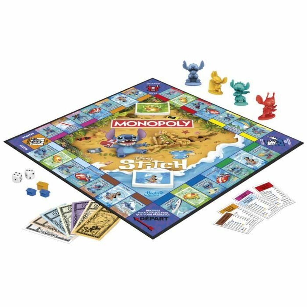 Sällskapsspel Monopoly Monopoly Stitch 27 x 6 x 27 cm - 2