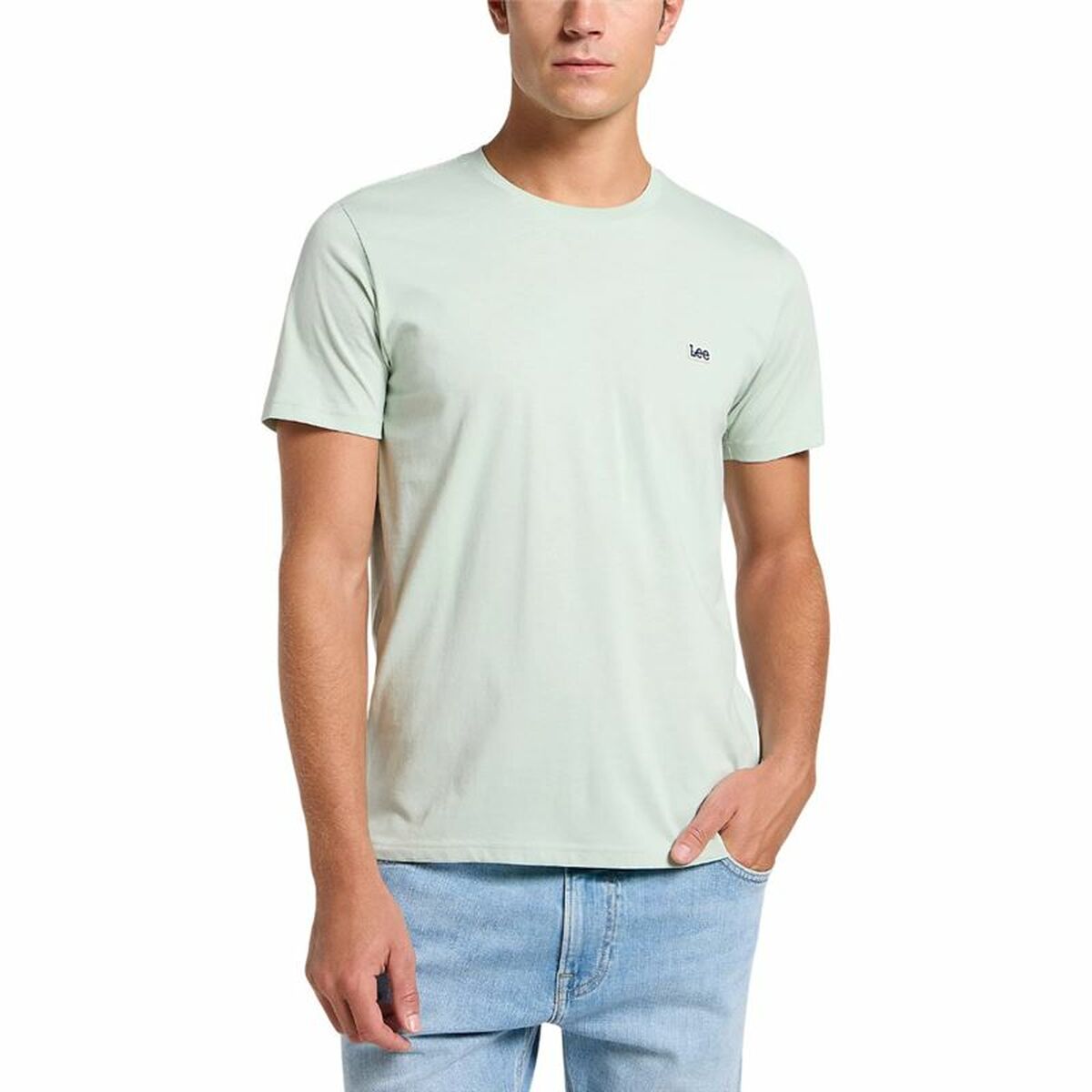 T-shirt med kortärm Herr Lee Ss Patch Logo Tee