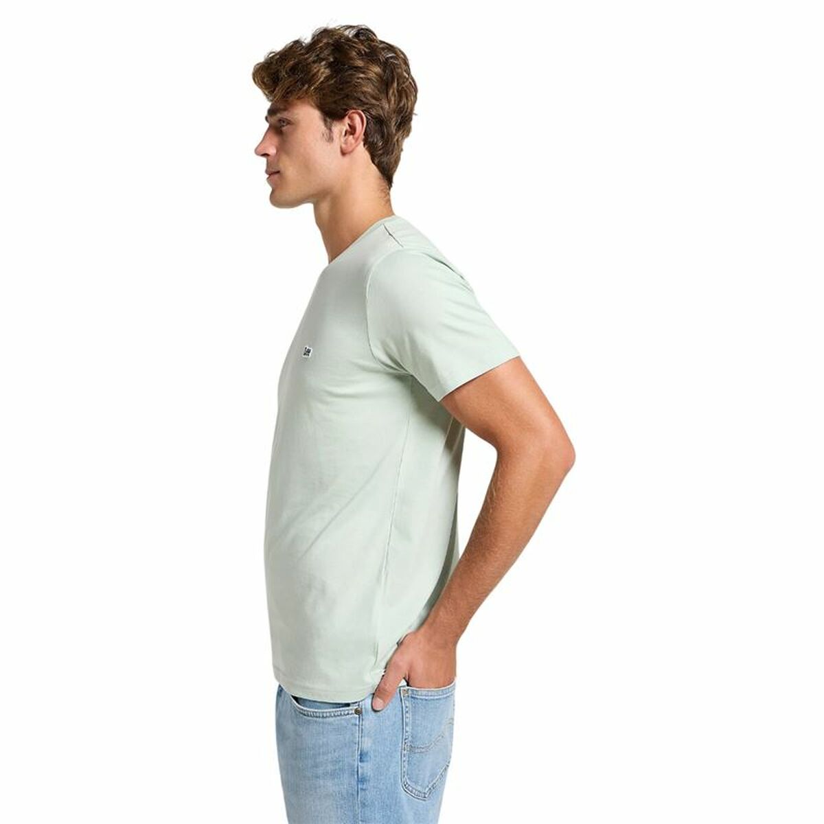 T-shirt med kortärm Herr Lee Ss Patch Logo Tee - 3