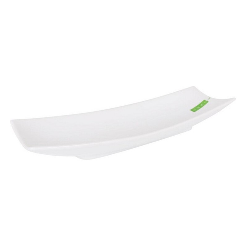 Bricka La Mediterránea Yummy Vit Porslin 35,3 x 12 x 5 cm (35,3 x 12 x 5 cm) - 2